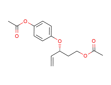 (R)-3-(4-acetoxyphenoxy)pent-4-enyl acetate
