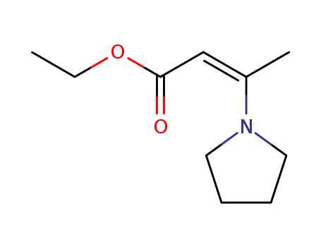 2-Butenoic acid, 3-(1-pyrrolidinyl)-, ethyl ester, (2Z)-