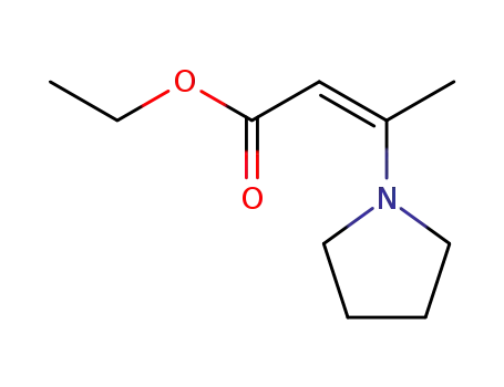 2-Butenoic acid, 3-(1-pyrrolidinyl)-, ethyl ester, (2Z)-