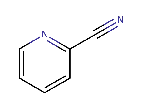 Molecular Structure of 100-70-9 (2-Cyanopyridine)