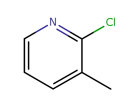 Molecular Structure of 18368-76-8 (2-Chloro-3-picoline)