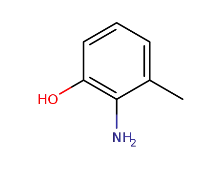 Molecular Structure of 2835-97-4 (2-Amino-3-methylphenol)