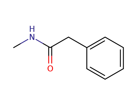 Molecular Structure of 6830-82-6 (N-METHYL-2-PHENYLACETAMIDE)