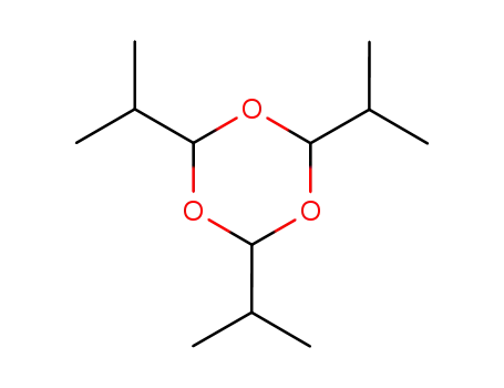 Molecular Structure of 7580-12-3 (2,4,6-TRIPROPAN-2-YL-1,3,5-TRIOXANE)