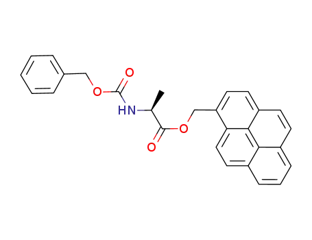 N-(benzyloxycarbonyl)-L-alanine (pyren-1-yl)methyl ester