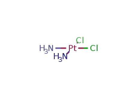 Molecular Structure of 15663-27-1 (Cisplatin)