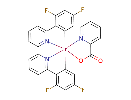 Bis(3,5-difluoro-2-(2-pyridyl)phenyl-(2-carboxypyridyl)iridium III