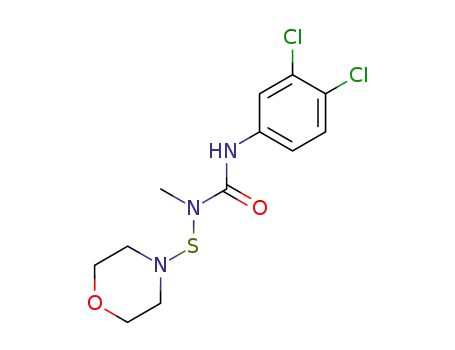 3-(3,4-dichloro-phenyl)-1-methyl-1-morpholin-4-ylsulfanyl-urea