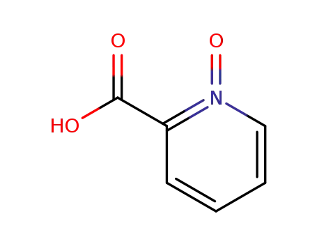 Molecular Structure of 824-40-8 (PICOLINIC ACID N-OXIDE)