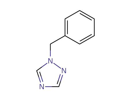 Molecular Structure of 6085-94-5 (1-BENZYL-1,2,4-TRIAZOLE)