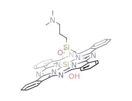 Molecular Structure of 135719-28-7 (silicon phthalocyanine)