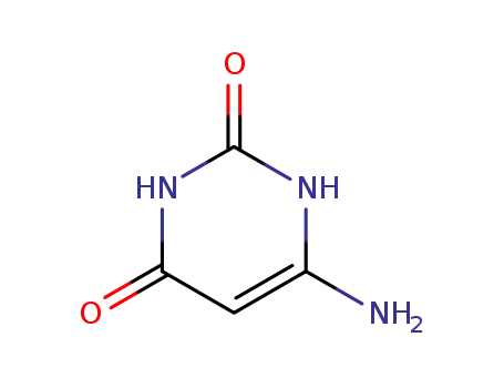 Molecular Structure of 873-83-6 (6-Aminouracil)