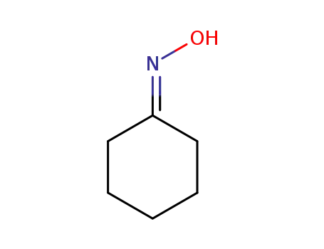 Molecular Structure of 100-64-1 (Cyclohexanone oxime)