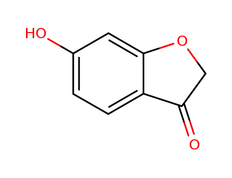 Molecular Structure of 6272-26-0 (6-Hydroxy-2,3-dihydrobenzo[b]furan-3-one)