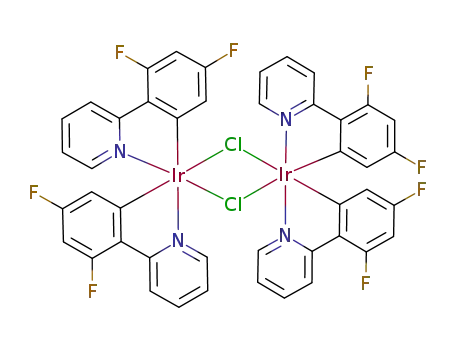 bis[2-(2,4-difluorophenyl)pyridinato-N,C6']iridium(III) chloride dimer