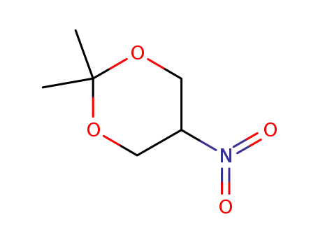 Molecular Structure of 4064-87-3 (2,2-DIMETHYL-5-NITRO-1,3-DIOXANE)