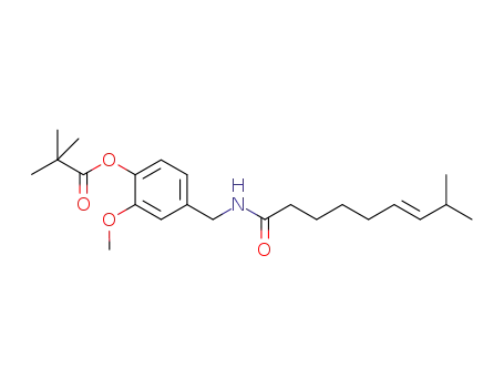 4-[((6E)-8-methylnon-6-enoylamino)methyl]-2-methyoxyphenyl 2,2-dimethylpropanoate