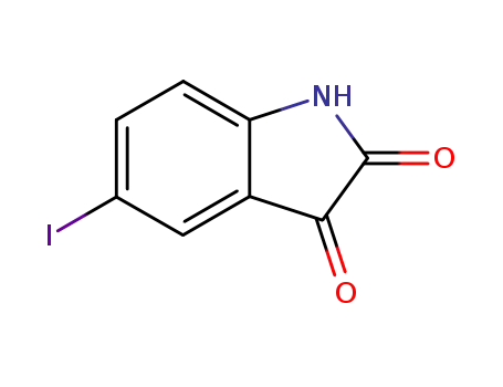 5-iodoindoline-2,3-dione