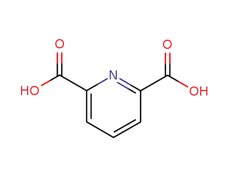 Molecular Structure of 499-83-2 (2,6-Pyridinedicarboxylic acid)