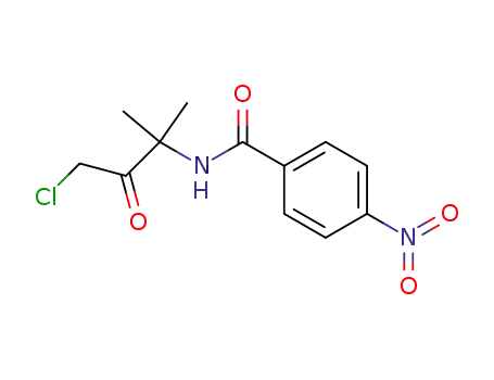 N-(1-chloro-3-methyl-2-oxobut-3-yl)-4-nitrobenzamide