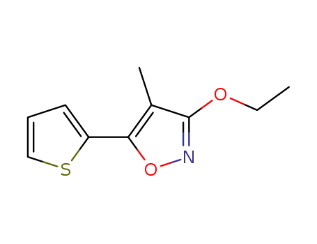 3-ethoxy-4-methyl-5-(thien-2-yl)isoxazole