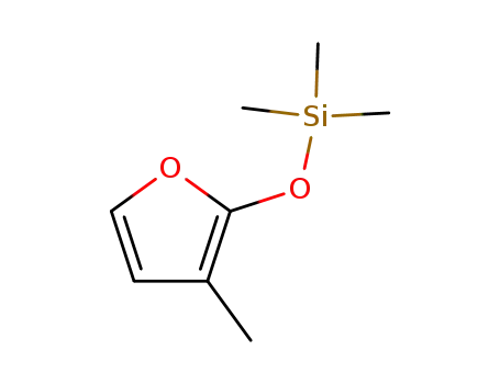 Molecular Structure of 61550-03-6 (Silane, trimethyl[(3-methyl-2-furanyl)oxy]-)
