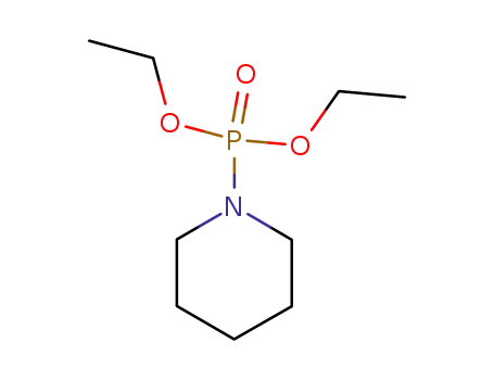 Molecular Structure of 4972-36-5 (diethyl piperidin-1-ylphosphonate)