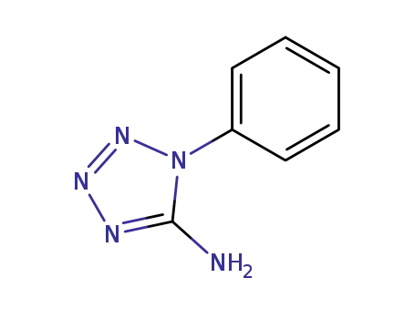 Molecular Structure of 5467-78-7 (1-PHENYL-5-AMINOTETRAZOLE)