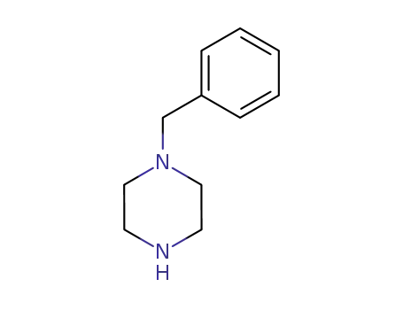 Molecular Structure of 2759-28-6 (1-Benzylpiperazine)