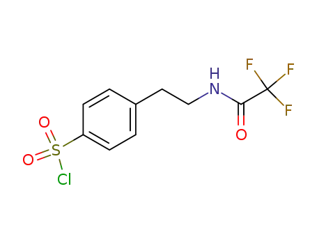 4-[2-(2,2,2-trifluoroacetamido)ethyl]benzenesulfonyl chloride