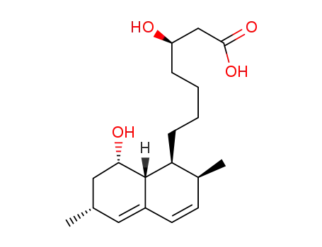 7-[1',2',6',7',8',8a'(R)-hexahydro-2'(S),6'(R)-dimethyl-8'(S)-hydroxy-1'(S)-naphthyl]-3(R),5 (R)-dihydroxy heptanoic acid