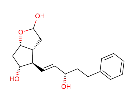 2H-Cyclopenta[b]furan-2,5-diol, hexahydro-4-[(1E,3S)-3-hydroxy-5-phenyl-1-penten-1-yl]-, (3aR,4R,5R,6aS)-