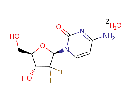 β-2'-deoxy-2',2'-difluorocytidine dihydrate