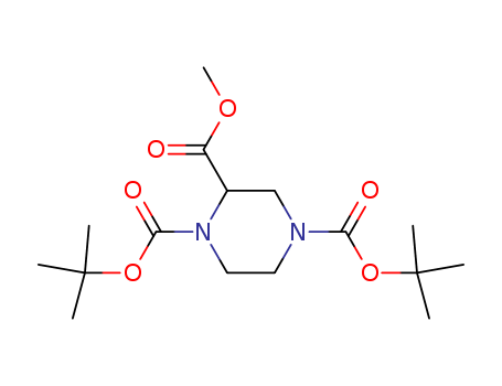 1,4-Di-tert-butyl 2-methyl piperazine-1,2,4-tricarboxylate