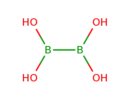 Molecular Structure of 13675-18-8 (TETRAHYDROXYDIBORON)