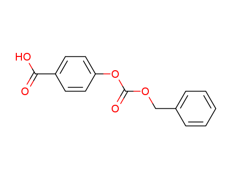 Benzoic acid, 4-[[(phenylmethoxy)carbonyl]oxy]-