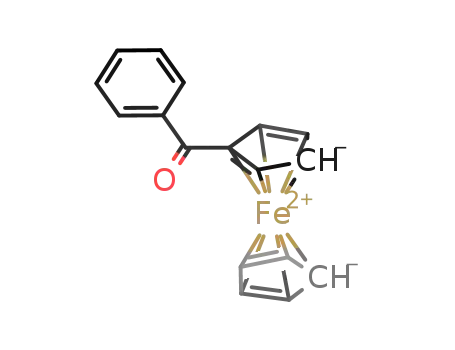 Molecular Structure of 1272-44-2 (Benzoylferrocene)