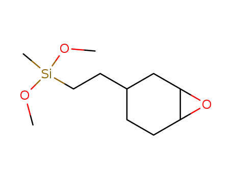 Molecular Structure of 97802-57-8 (2-(3,4-EPOXYCYCLOHEXYL) ETHYLMETHYL DIMETHOXYSILANE)