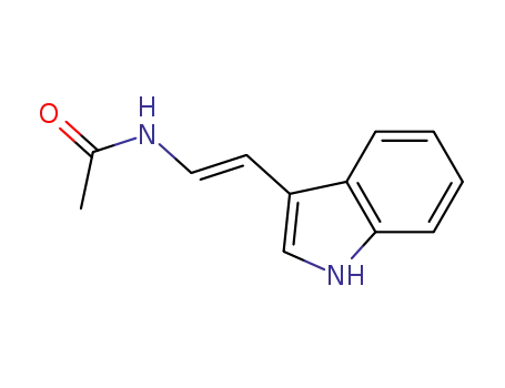 1-acetamido-2-(3-indolyl)ethene
