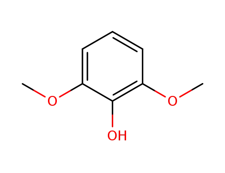 Molecular Structure of 91-10-1 (2,6-Dimethoxyphenol)