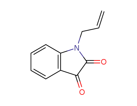 Molecular Structure of 830-74-0 (1-Allyl-1h-indole-2,3-dione)