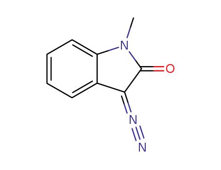 Molecular Structure of 3265-14-3 (2H-Indol-2-one, 3-diazo-1,3-dihydro-1-methyl-)
