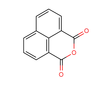 Molecular Structure of 81-84-5 (1,8-Naphthalic anhydride)