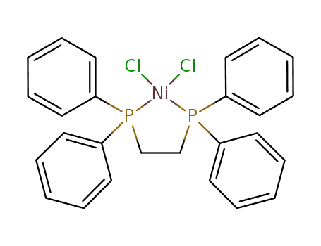 Molecular Structure of 14647-23-5 (1,2-Bis(diphenylphosphino)ethane nickel(II) chloride)