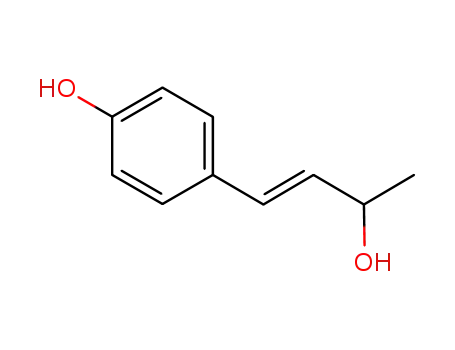 Molecular Structure of 194279-78-2 (Phenol, 4-(3-hydroxy-1-butenyl)-, (E)-)