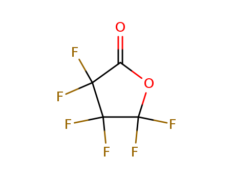 2(3H)-Furanone, 3,3,4,4,5,5-hexafluorodihydro-