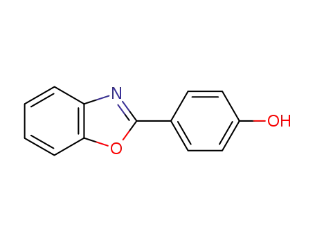 Molecular Structure of 3315-19-3 (4-(1,3-benzoxazol-2-yl)benzenol)