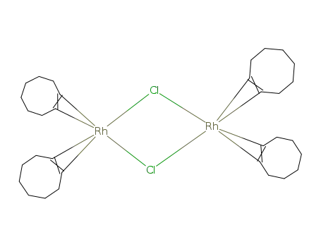 di-μ-chloro-bis[bis(cyclo-octene)rhodium]