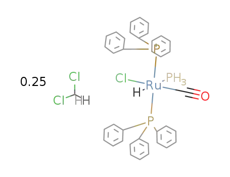 RuHCl(PH3)(CO)(PPh3)2*0.25CH2Cl2
