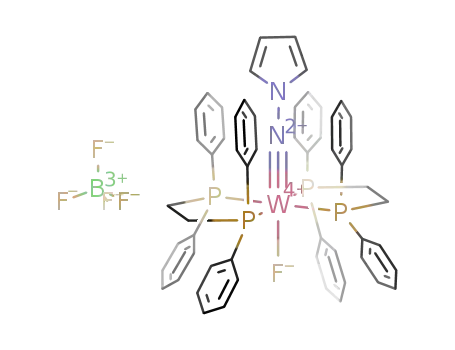 [(1-pyrrolylimido)F(dpe)2tungsten](BF4)